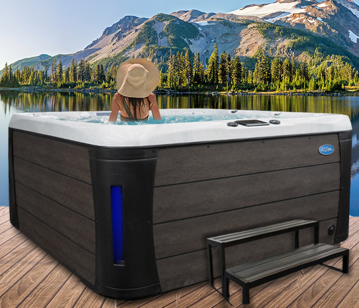 Calspas hot tub being used in a family setting - hot tubs spas for sale Whitefish